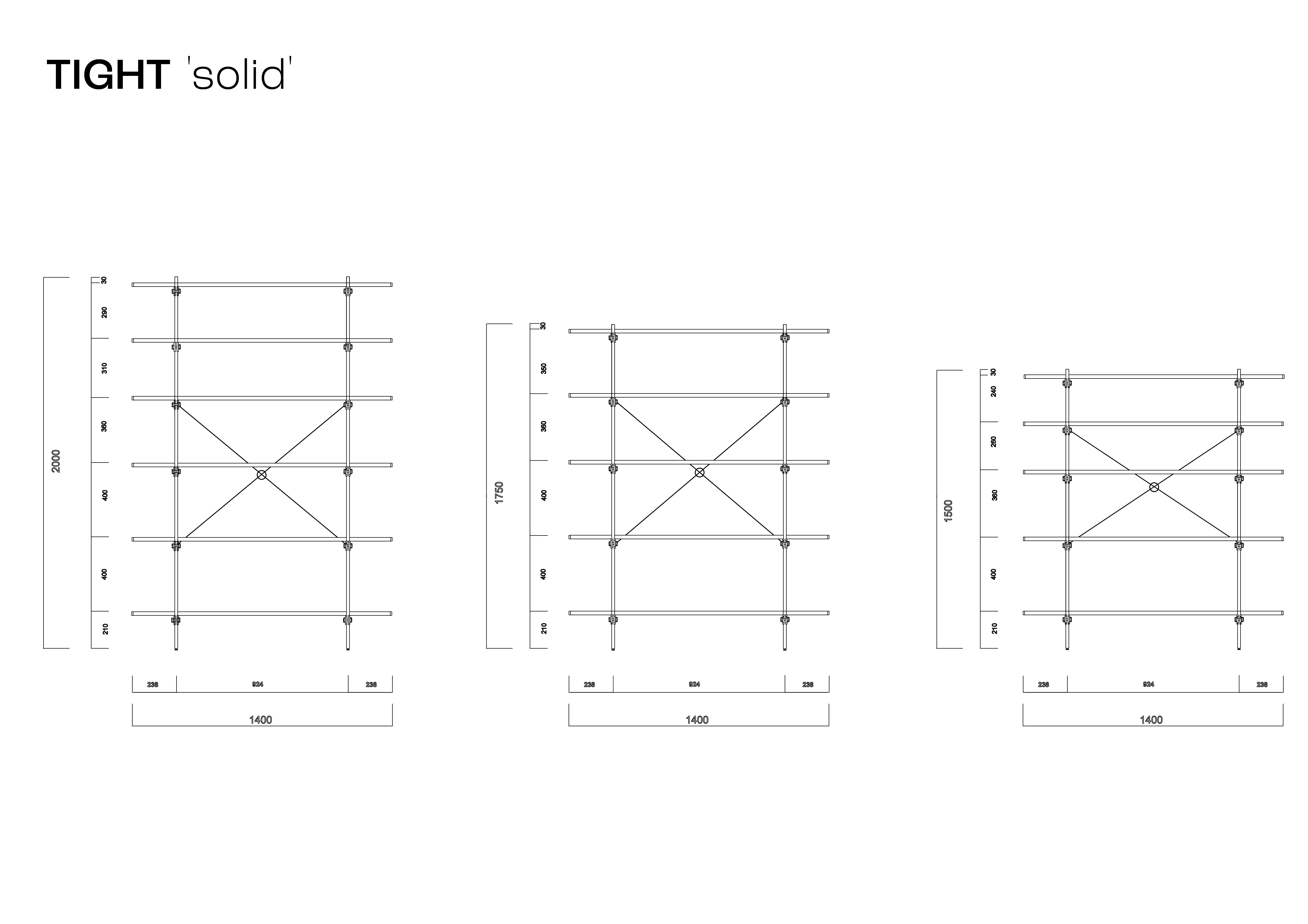 Modernes Regalsystem aus hellem Holz mit Stahlrahmen, geradliniges Design mit offenen und geschlossenen Fächern.
